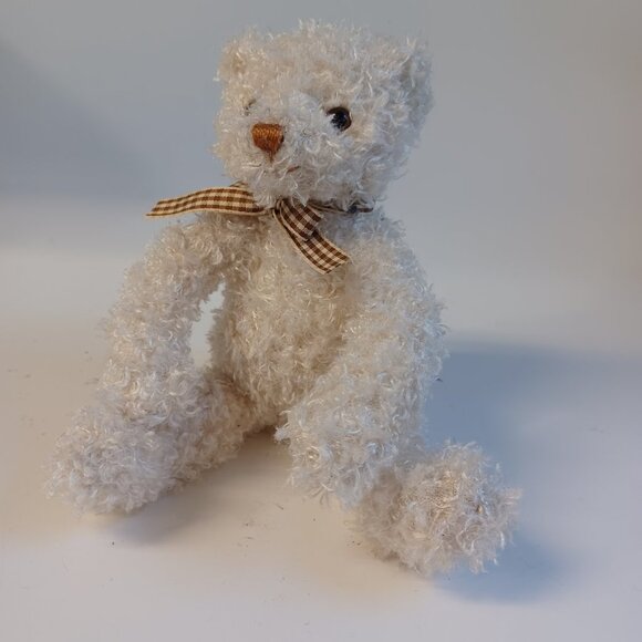 Gund Half Pint Small Ivory Bear Plush Toy - Picture 7 of 12